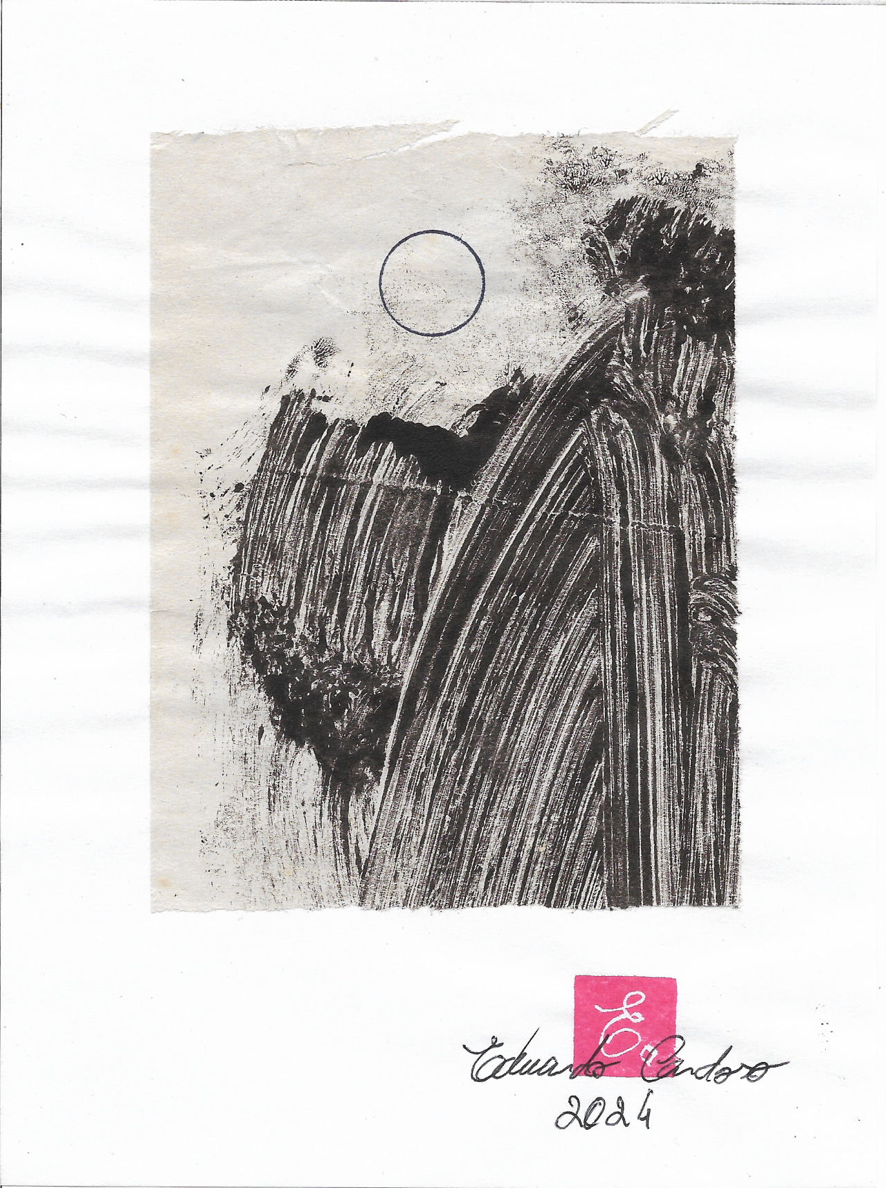 Mixed media collage